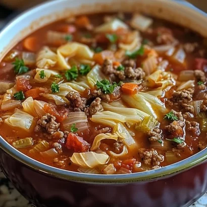 Thumbnail for Cabbage Roll Soup