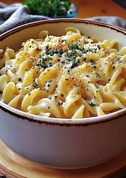Delicious cafeteria noodles served in a bowl with garnishes