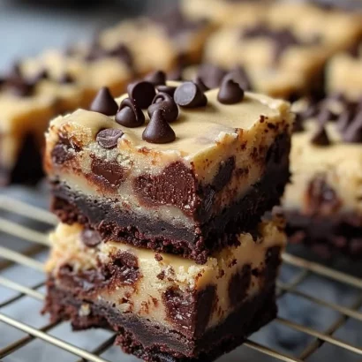 Thumbnail for Chocolate Chip Cookie Dough Brownies