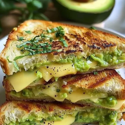 Thumbnail for Creamy Avocado Grilled Cheese
