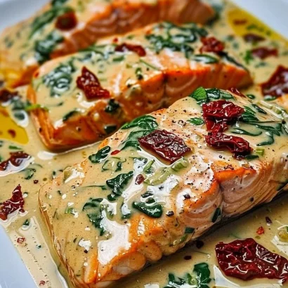 Thumbnail for Creamy Tuscan Salmon