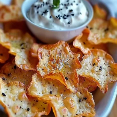 Thumbnail for Crispy Cottage Cheese Chips