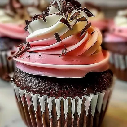 Thumbnail for Decadent Neapolitan Cream Cupcakes