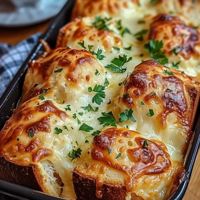 Thumbnail for Easy Cheesy Garlic Bread