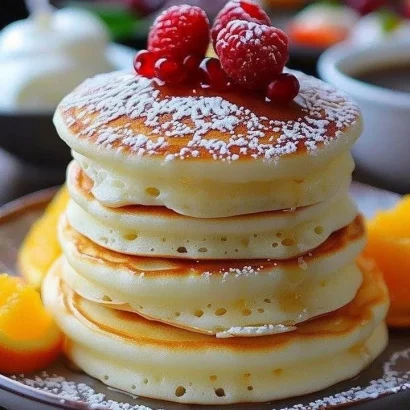 Thumbnail for Fluffy Japanese Soufflé Pancakes