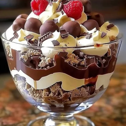 Thumbnail for Heavenly Chocolate Cheesecake Trifle