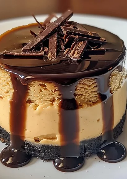 Delicious mini espresso cheesecake desserts on a plate