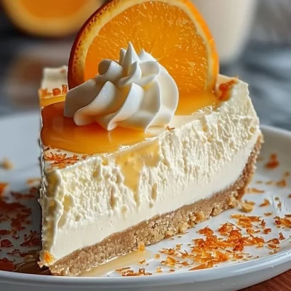 Thumbnail for No-Bake Orange Creamsicle Cheesecake