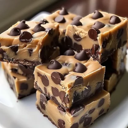 Thumbnail for Peanut Butter Chocolate Chip Cookie Dough Bars