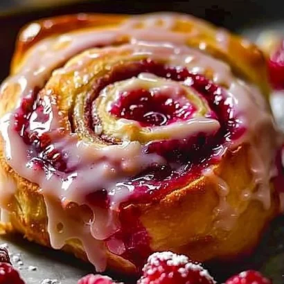 Thumbnail for Raspberry Cinnamon Rolls