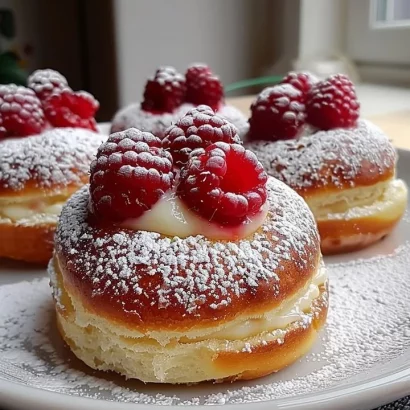 Thumbnail for Raspberry Custard Buns