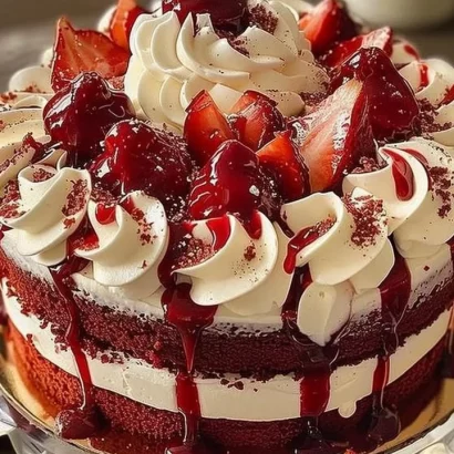 Thumbnail for Red Velvet Cake with Cream Cheese Frosting