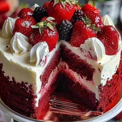 Thumbnail for Red Velvet Strawberry Cheesecake