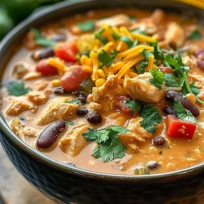 Thumbnail for Slow Cooker Cream Cheese Crack Chicken Chili