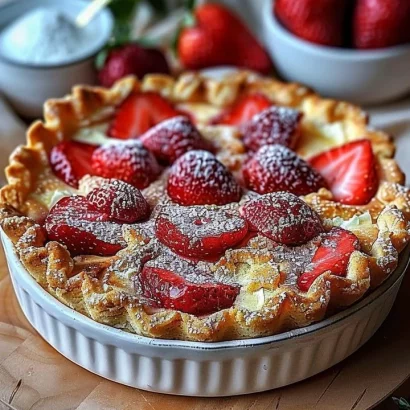 Thumbnail for Strawberry Cheesecake Dump Cake