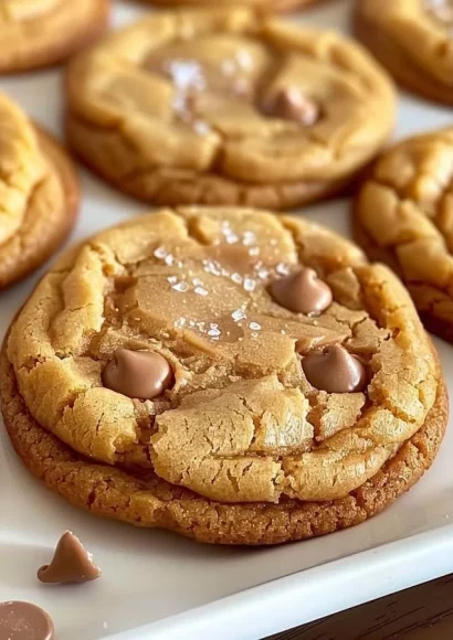 Plate of thick and chewy peanut butter cookies with a glass of milk