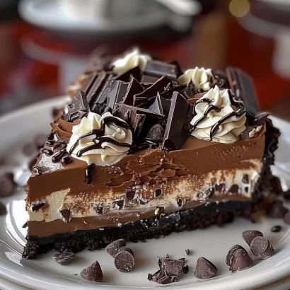 Thumbnail for Triple Chocolate Cheesecake