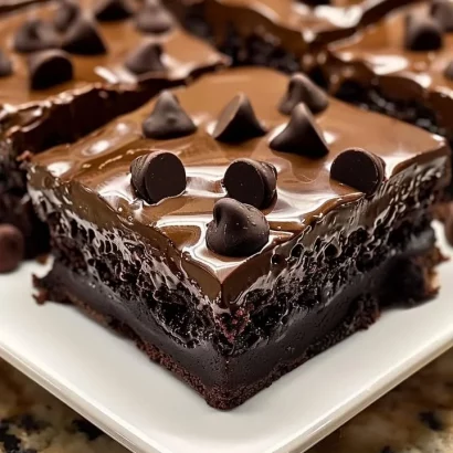 Thumbnail for Triple Chocolate Fudge Brownies